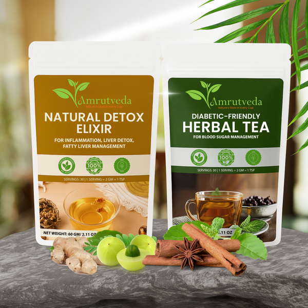 Diabetic + Detox Tea Combo