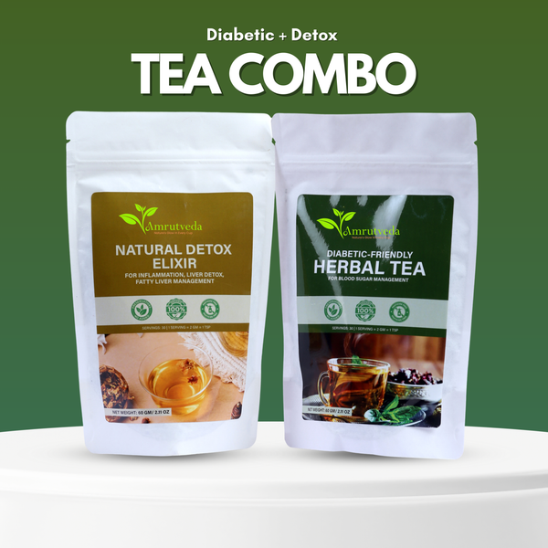 Diabetic + Detox Tea Combo